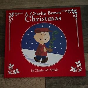 Peanuts Red 'A Charlie Brown Christmas' Book